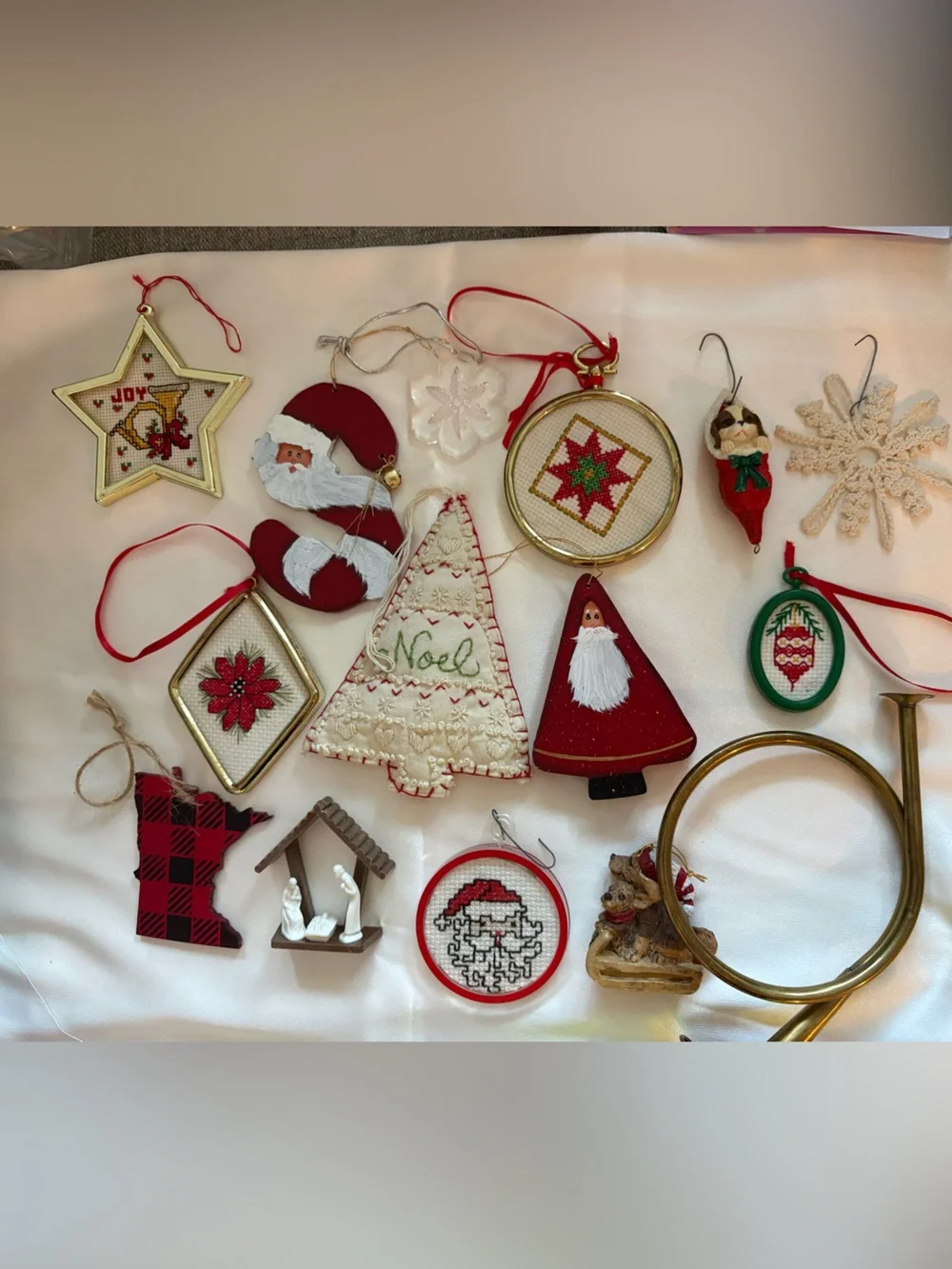 ✨VINTAGE BUNDLE✨ of Primarily Homemade Christmas Ornaments!😍🎄✨